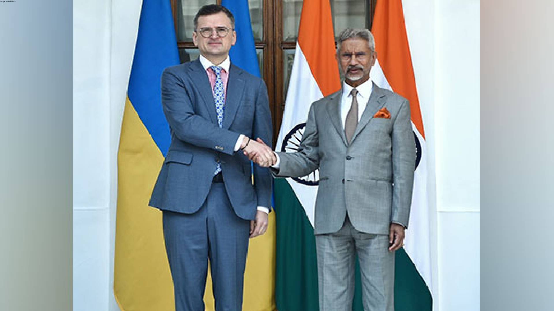 EAM Jaishankar meets Ukrainian counterpart Dmytro Kuleba in Delhi